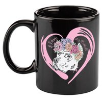 Love My Pitbull 11oz C Handle Ceramic Mug