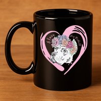 Love My Pitbull 11oz C Handle Ceramic Mug