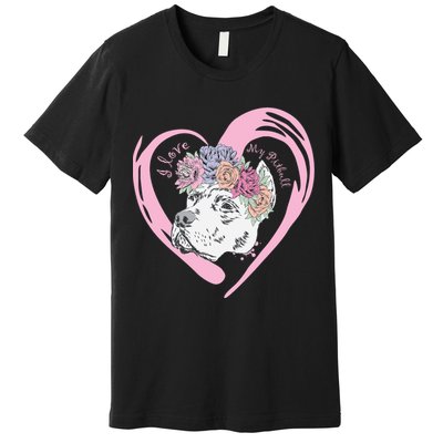 Love My Pitbull Premium T-Shirt