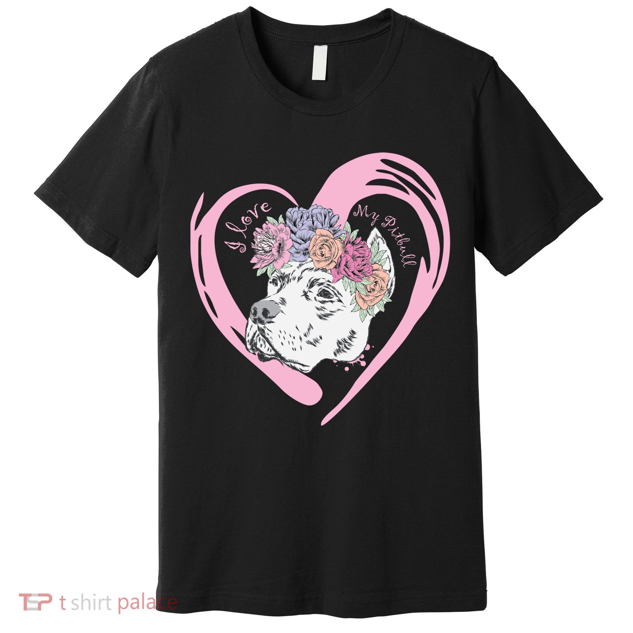 Love My Pitbull Premium T-Shirt