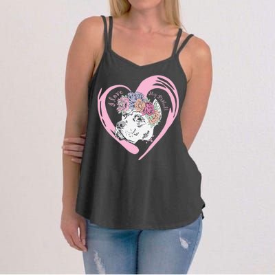 Love My Pitbull Women's Strappy Tank