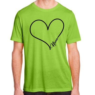 Love Nana Heart Adult ChromaSoft Performance T-Shirt