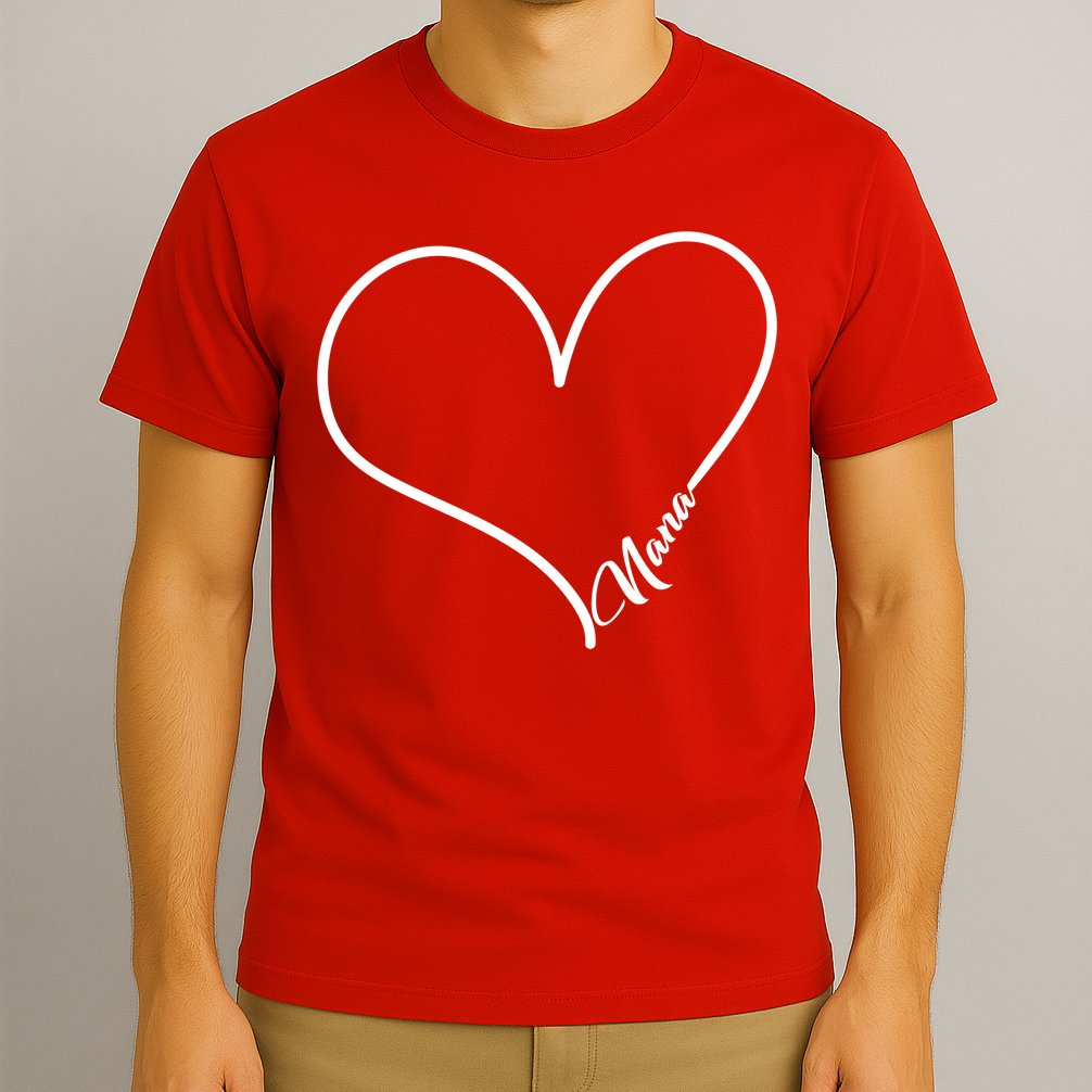 Love Nana Heart T-Shirt