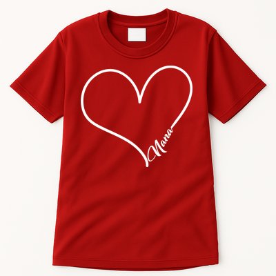 Love Nana Heart Tall T-Shirt