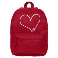 Love Nana Heart 16 in Basic Backpack