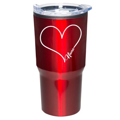 Love Nana Heart Tumbler