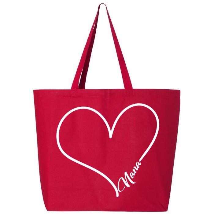 Love Nana Heart 25L Jumbo Tote