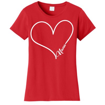 Love Nana Heart Women's T-Shirt