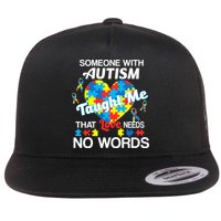 Love Needs No Words Autism Awareness  Flatbill Hat