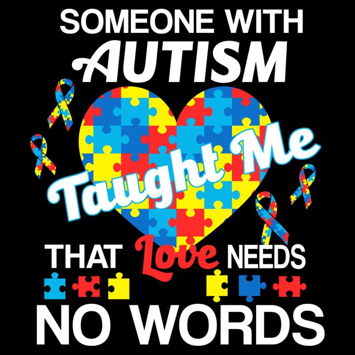 Love Needs No Words Autism Awareness  Flatbill Hat