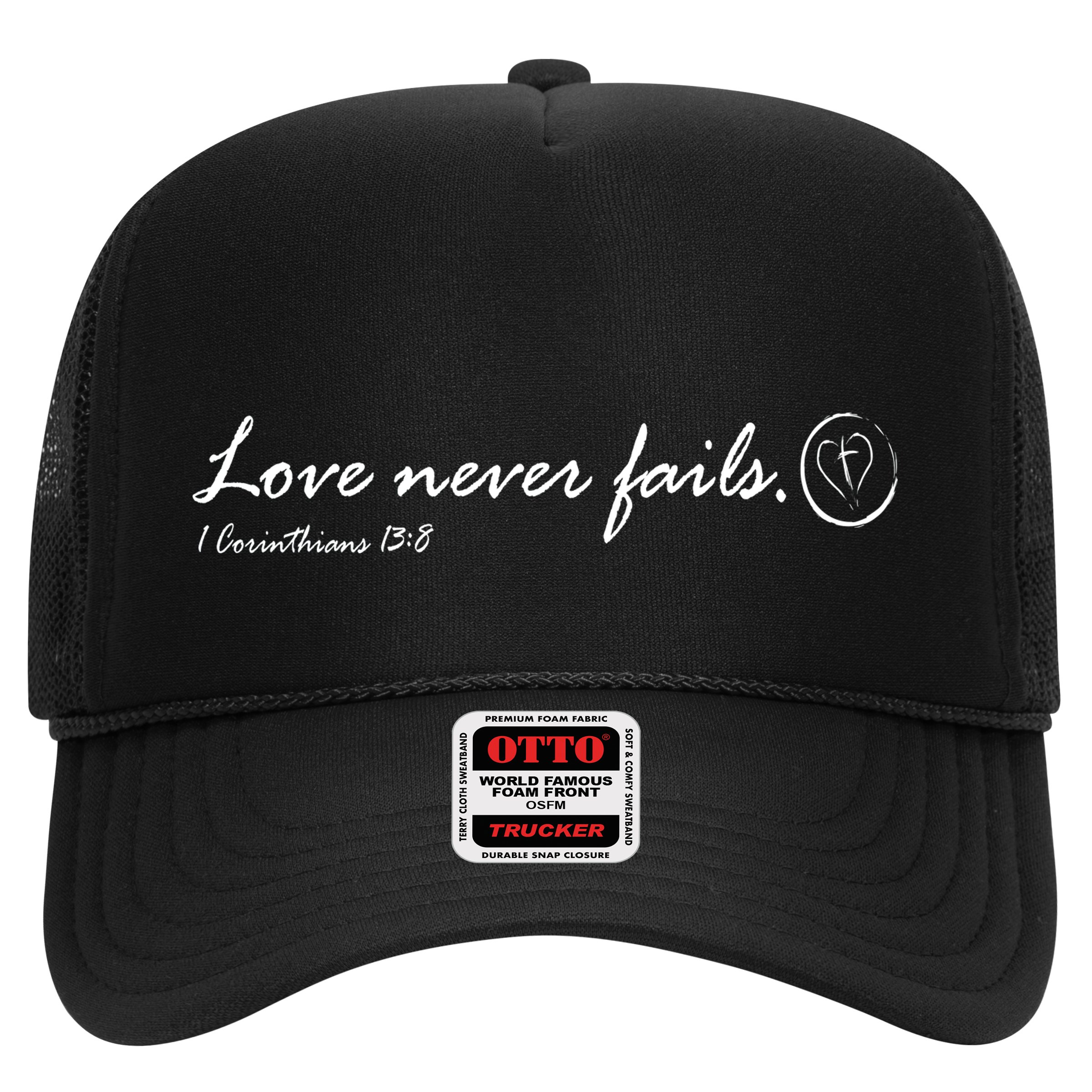 Love Never Fails Hat
