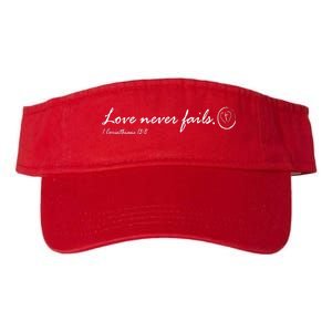 Love Never Fails Valucap Bio-Washed Visor