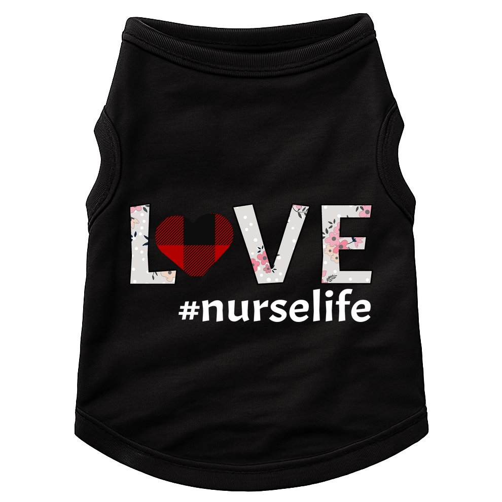 Love Nurse life Doggie Tank