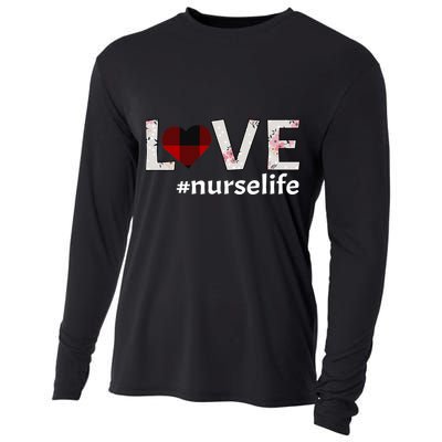 Love Nurse life Cooling Performance Long Sleeve Crew