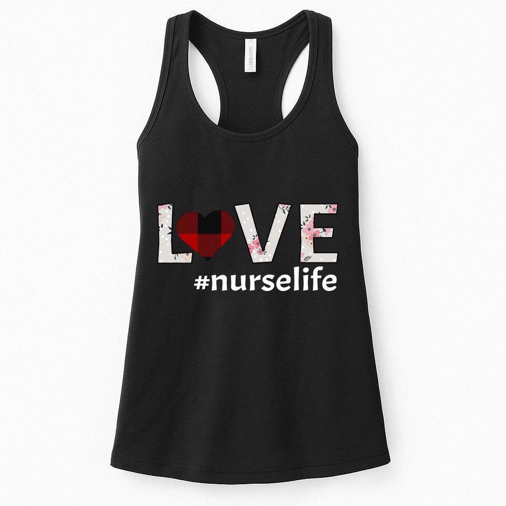 Love Nurse life Womens Tank Top