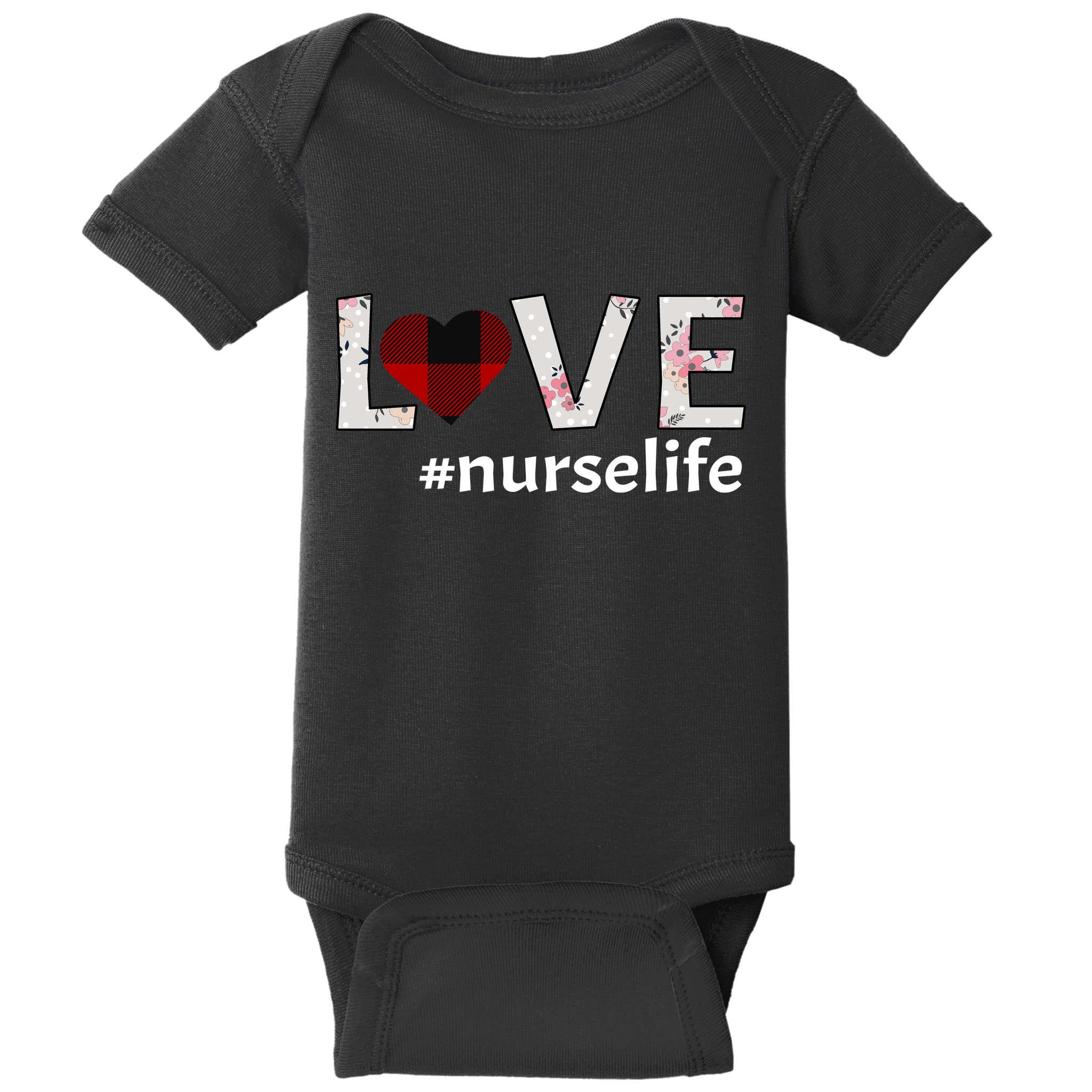 Love Nurse life Baby Bodysuit