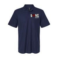 Love NurseLife Arrow Heart Softstyle Adult Sport Polo