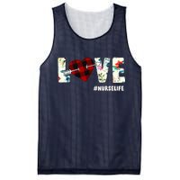 Love NurseLife Arrow Heart Mesh Reversible Basketball Jersey Tank