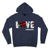 Love NurseLife Arrow Heart Tall Hoodie