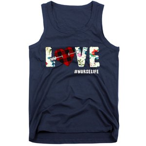 Love NurseLife Arrow Heart Tank Top