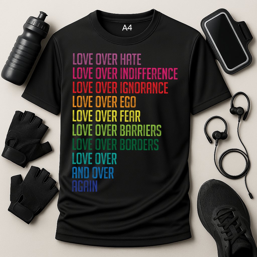 Love Over Everything  Cooling Performance Crew T-Shirt