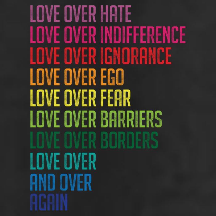 Love Over Everything  Adult Drive Performance Visor