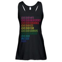 Love Over Everything  Ladies Essential Flowy Tank