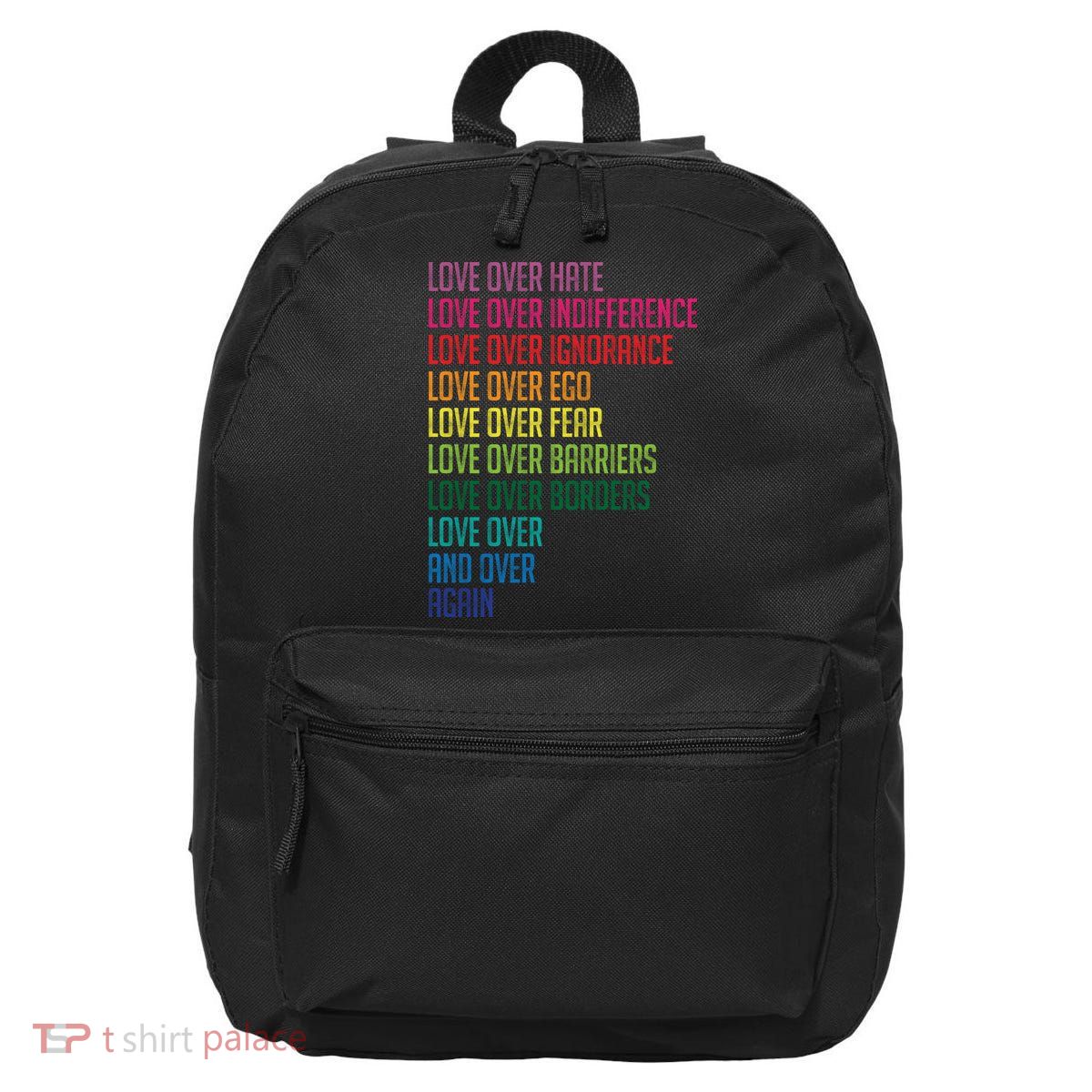Love Over Everything  16 in Basic Backpack