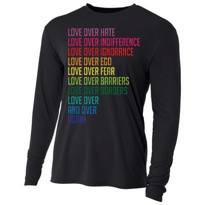 Love Over Everything  Cooling Performance Long Sleeve Crew