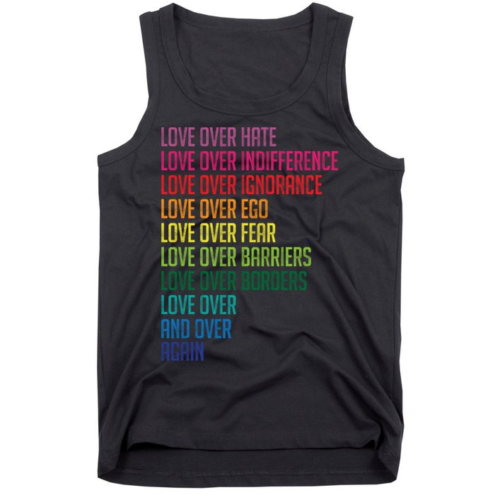Love Over Everything  Tank Top