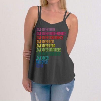 Love Over Everything  Women's Strappy Tank