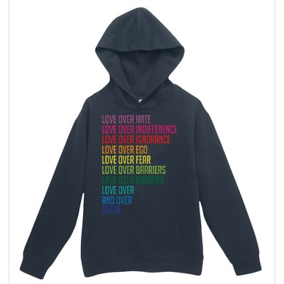 Love Over Everything  Urban Pullover Hoodie