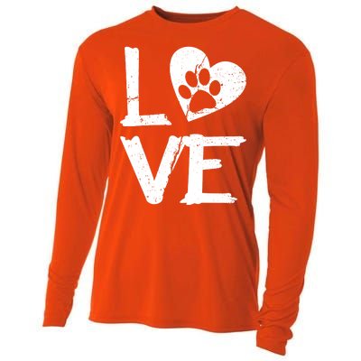 Love Paw In Heart Cooling Performance Long Sleeve Crew