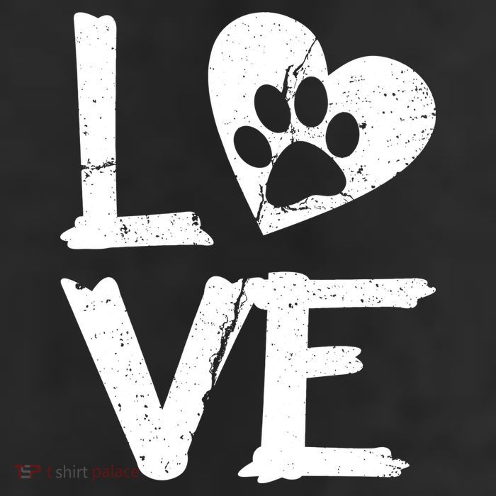 Love Paw In Heart 11oz C Handle Ceramic Mug