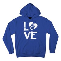 Love Paw In Heart Hoodie