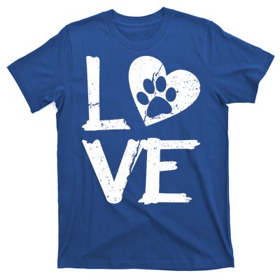 Love Paw In Heart T-Shirt