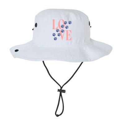 Love Paw Print Legacy Cool Fit Booney Bucket Hat