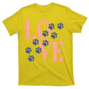 Love Paw Print T-Shirt