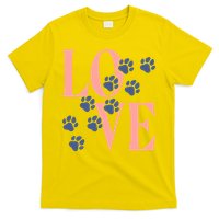 Love Paw Print T-Shirt