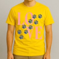 Love Paw Print T-Shirt