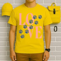 Love Paw Print T-Shirt