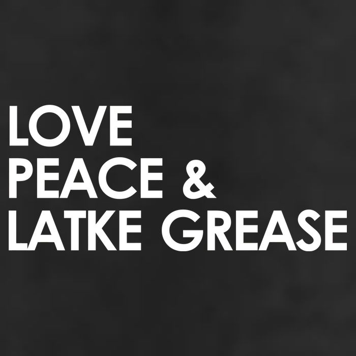 Love Peace & Latke Grease Funny Hanukkah 11oz C Handle Ceramic Mug