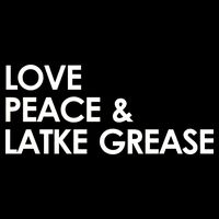 Love Peace & Latke Grease Funny Hanukkah Wool Snapback Cap