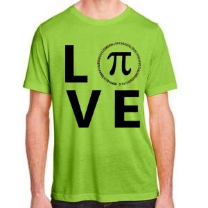 Love Pi Day 3.14 March 14th Math Geek Adult ChromaSoft Performance T-Shirt