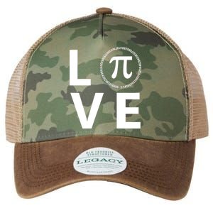 Love Pi Day 3.14 March 14th Math Geek Legacy Tie Dye Trucker Hat