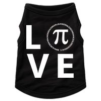 Love Pi Day 3.14 March 14th Math Geek Doggie Tank