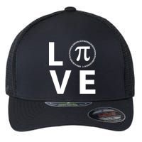 Love Pi Day 3.14 March 14th Math Geek Flexfit Unipanel Trucker Cap