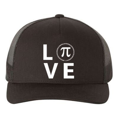 Love Pi Day 3.14 March 14th Math Geek Yupoong Adult 5-Panel Trucker Hat