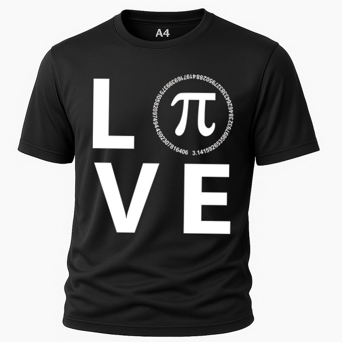 Love Pi Day 3.14 March 14th Math Geek Performance Shirt