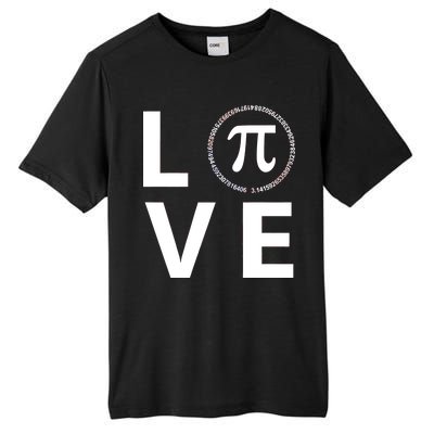 Love Pi Day 3.14 March 14th Math Geek Tall Fusion ChromaSoft Performance T-Shirt